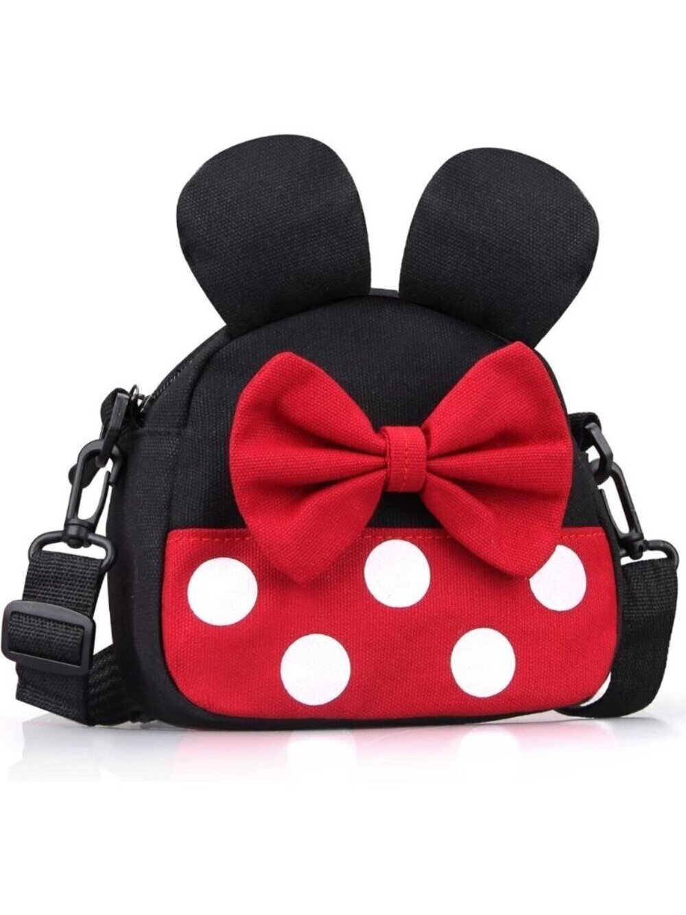🆕 Dksyee Cute Minnie Mouse Shoulder Bag Women Black Toddler Small Kids Handbag